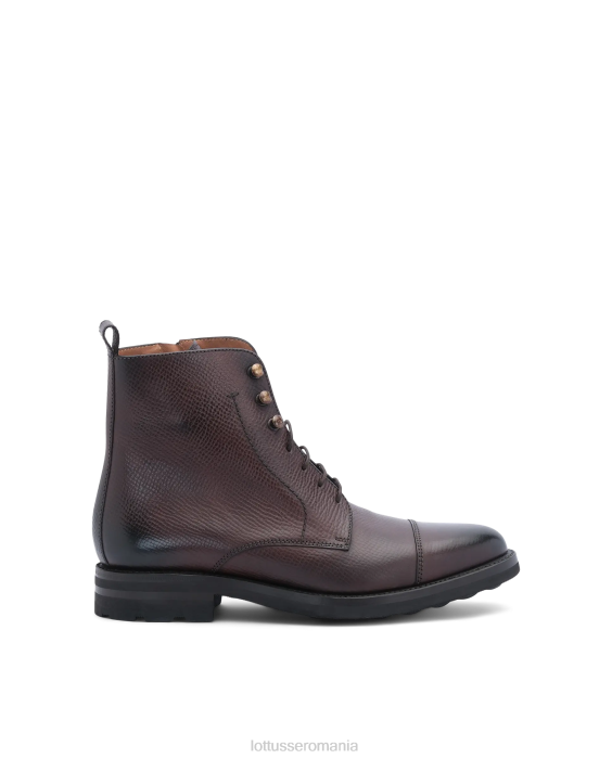 Lottusse bărbați botine moi premium pentru vițel TJT6129 încălţăminte moca