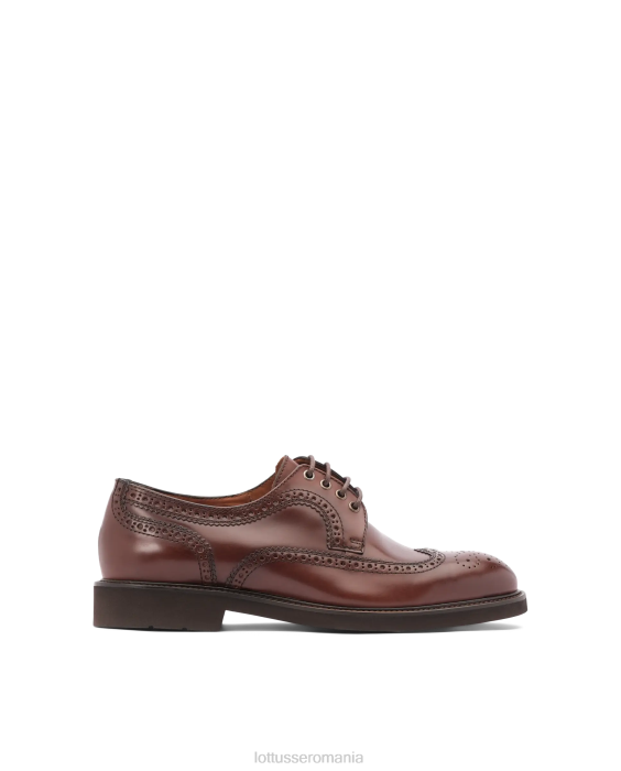 Lottusse bărbați Baltimore Bright Calf Derby TJT6160 încălţăminte maro