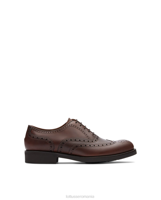 Lottusse bărbați chelsea wax calf derby TJT6185 încălţăminte maro