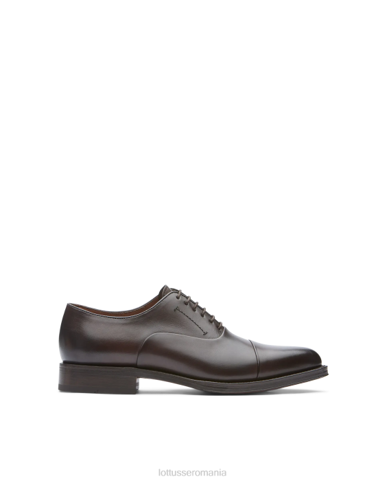 Lottusse bărbați crust premium anilin vițel oxford TJT62 încălţăminte moca