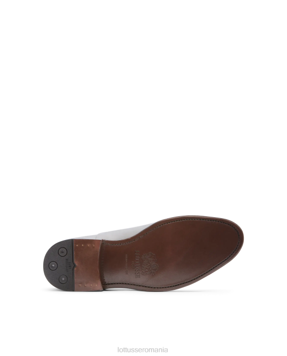 Lottusse bărbați crust premium anilin vițel oxford TJT62 încălţăminte moca