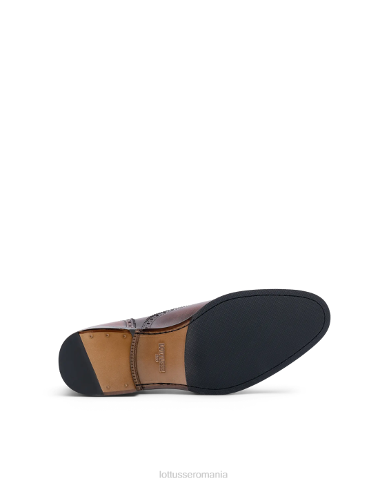 Lottusse bărbați lenox peria vițel oxford TJT6139 încălţăminte maro