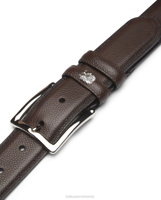 Lottusse Colectie cataramă de vițel din cereale cinturon TJT6449 accesorii moca