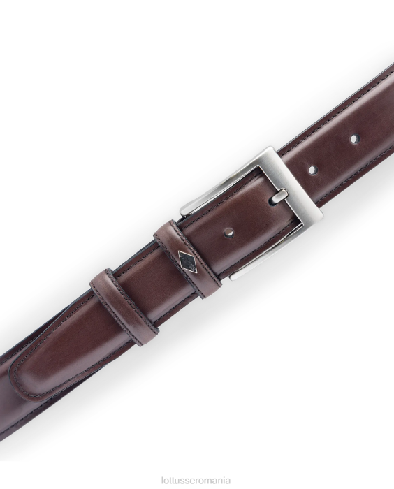 Lottusse Colectie cinturon catarama vitel luminos TJT6430 accesorii maro