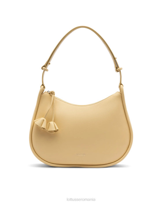 Lottusse femei geantă de umăr moale serena yellow miel TJT6332 accesorii galbenă