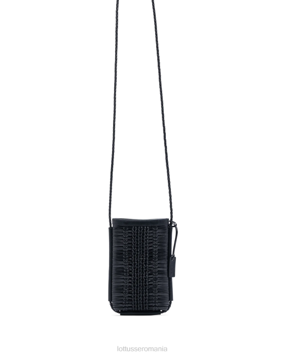 Lottusse femei editează carcasă de capră împletită TJT6364 accesorii negru