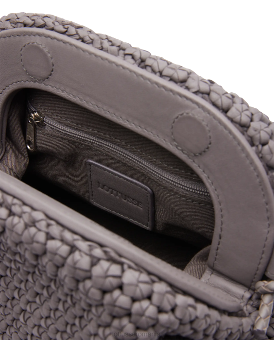 Lottusse femei clutch moale noodbag de miel merinos TJT6346 accesorii albastru