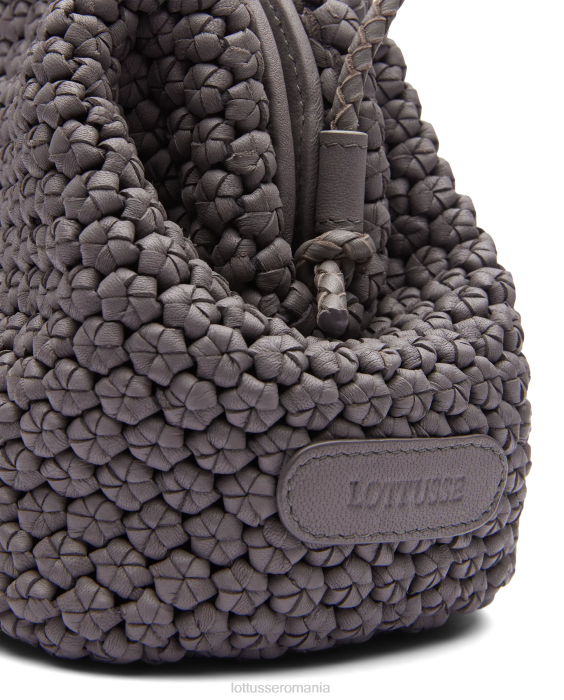 Lottusse femei clutch moale noodbag de miel merinos TJT6346 accesorii albastru