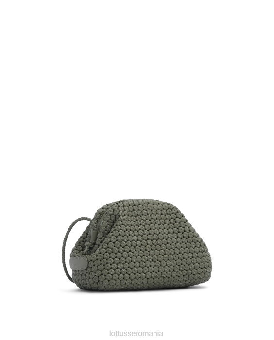 Lottusse femei geanta clutch multicolora de miel noodbag TJT6380 accesorii verde