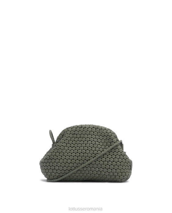 Lottusse femei geanta clutch multicolora de miel noodbag TJT6380 accesorii verde