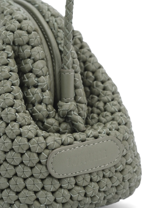 Lottusse femei geanta clutch multicolora de miel noodbag TJT6380 accesorii verde