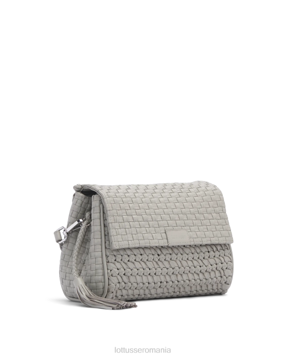 Lottusse femei noodbag lamb crossbody noodbag TJT6386 accesorii gri