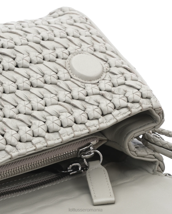 Lottusse femei noodbag lamb crossbody noodbag TJT6386 accesorii gri