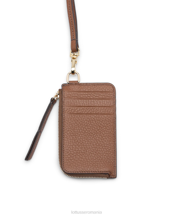 Lottusse femei portofel de vițel cu cereale talaia TJT6371 accesorii maro