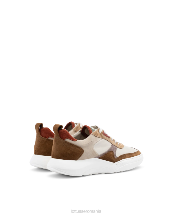 Lottusse femei adidași din piele de căprioară cu trotter TJT6419 încălţăminte multicolor