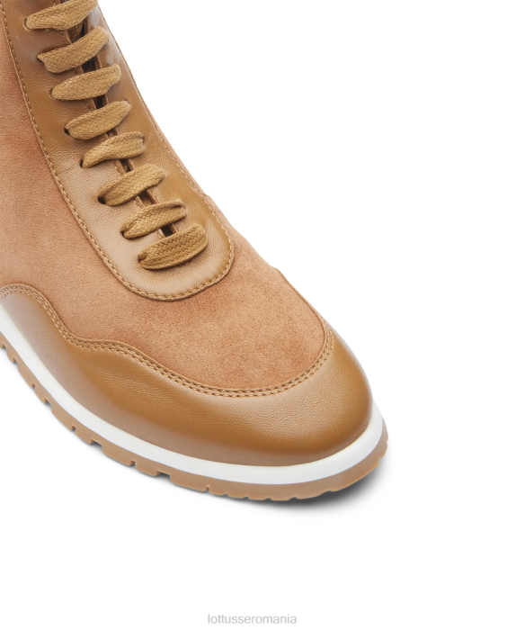 Lottusse femei pantofi sport mancor lamb soft TJT6412 încălţăminte maro