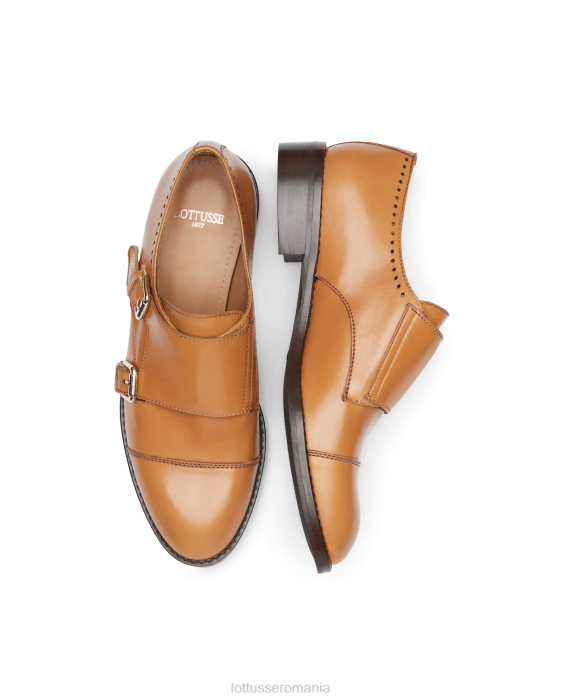 Lottusse femei claire plain calf calugari TJT6399 încălţăminte maro