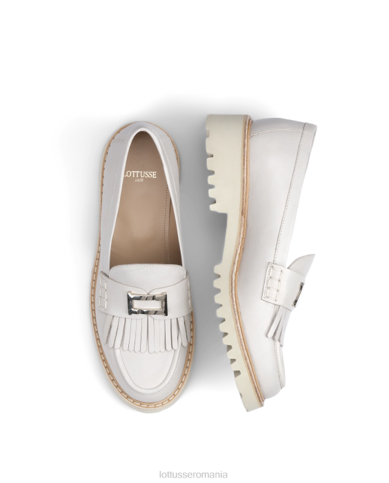 Lottusse femei mocasini de vițel uni covent TJT6245 încălţăminte taupe