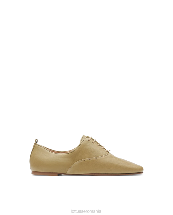 Lottusse femei goya bright wash miel oxford TJT6274 încălţăminte verde măsliniu