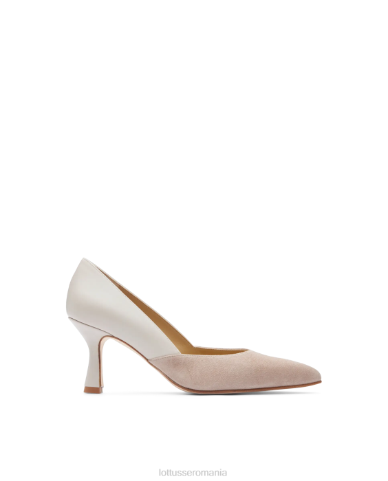 Lottusse femei pantofii din piele intoarsa carla capra TJT6233 încălţăminte multicolor