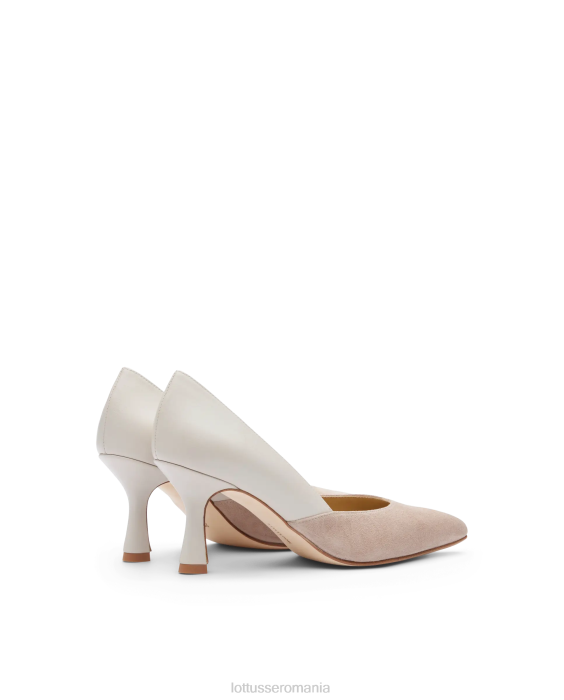 Lottusse femei pantofii din piele intoarsa carla capra TJT6233 încălţăminte multicolor