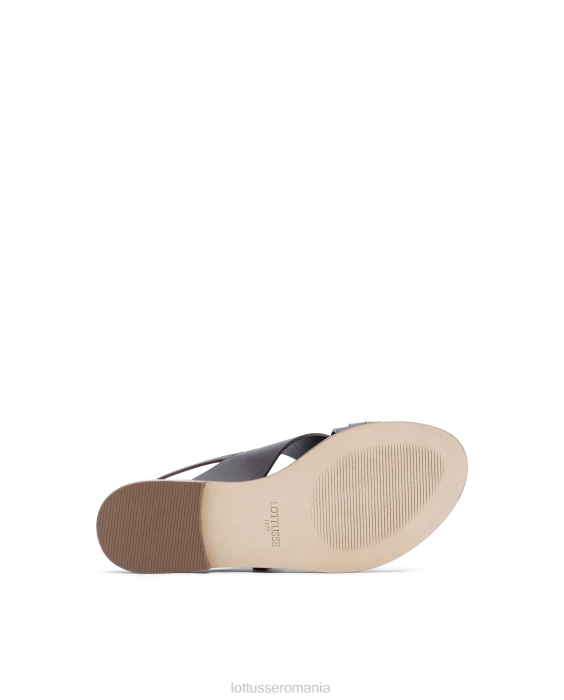 Lottusse femei sandale de miel moale nylo violet TJT6255 încălţăminte maro